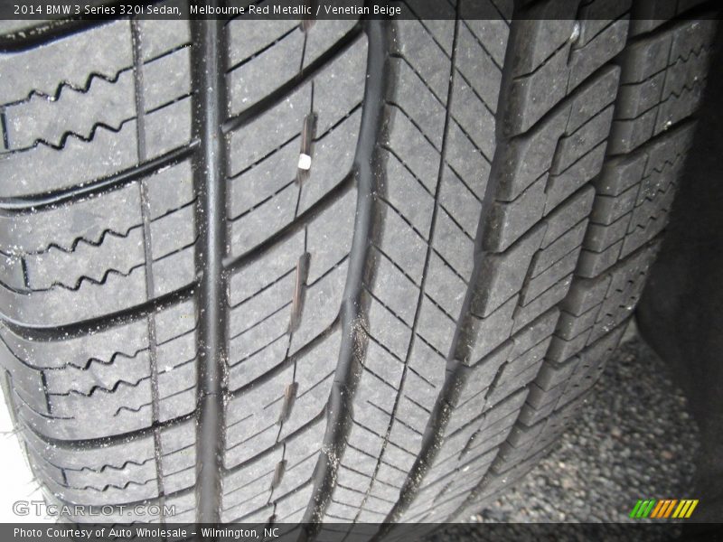 Melbourne Red Metallic / Venetian Beige 2014 BMW 3 Series 320i Sedan