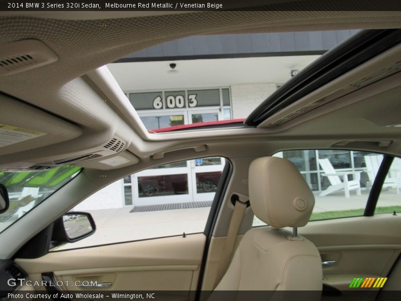 Melbourne Red Metallic / Venetian Beige 2014 BMW 3 Series 320i Sedan