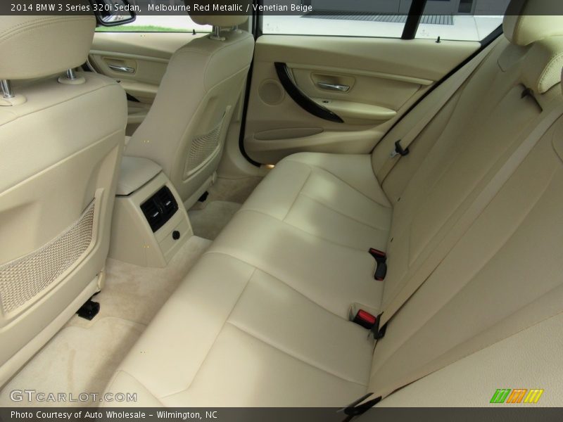 Melbourne Red Metallic / Venetian Beige 2014 BMW 3 Series 320i Sedan