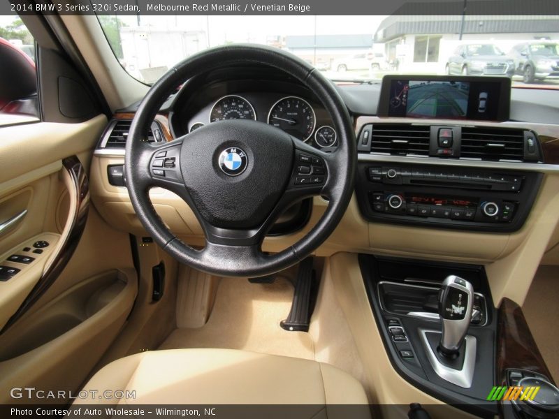 Melbourne Red Metallic / Venetian Beige 2014 BMW 3 Series 320i Sedan