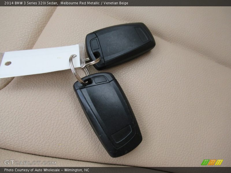 Melbourne Red Metallic / Venetian Beige 2014 BMW 3 Series 320i Sedan