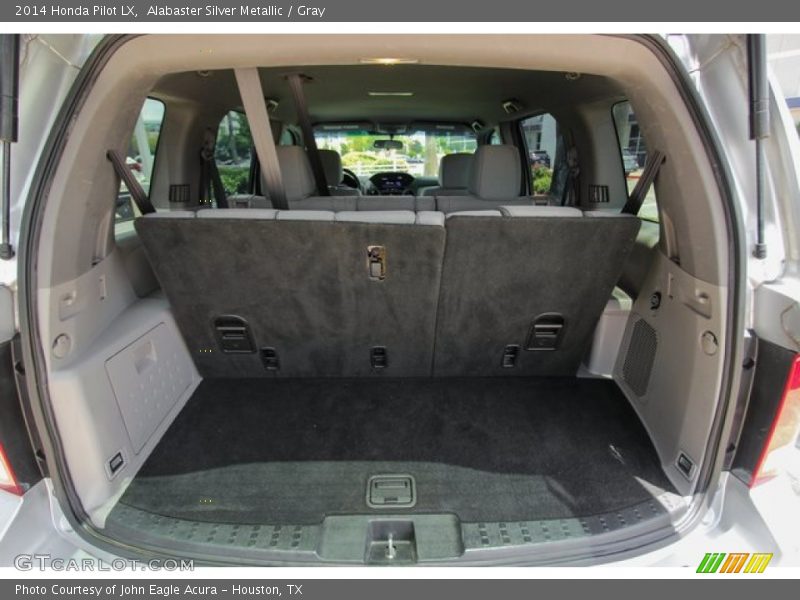 Alabaster Silver Metallic / Gray 2014 Honda Pilot LX