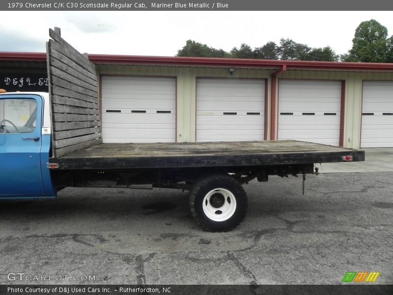 Mariner Blue Metallic / Blue 1979 Chevrolet C/K C30 Scottsdale Regular Cab