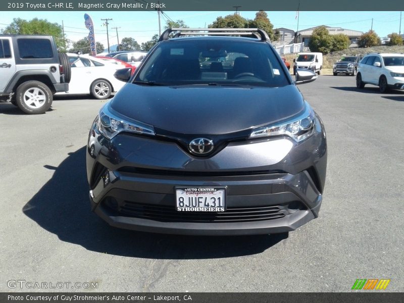 Magnetic Gray Metallic / Black 2019 Toyota C-HR LE