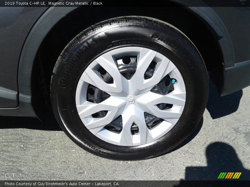 Magnetic Gray Metallic / Black 2019 Toyota C-HR LE