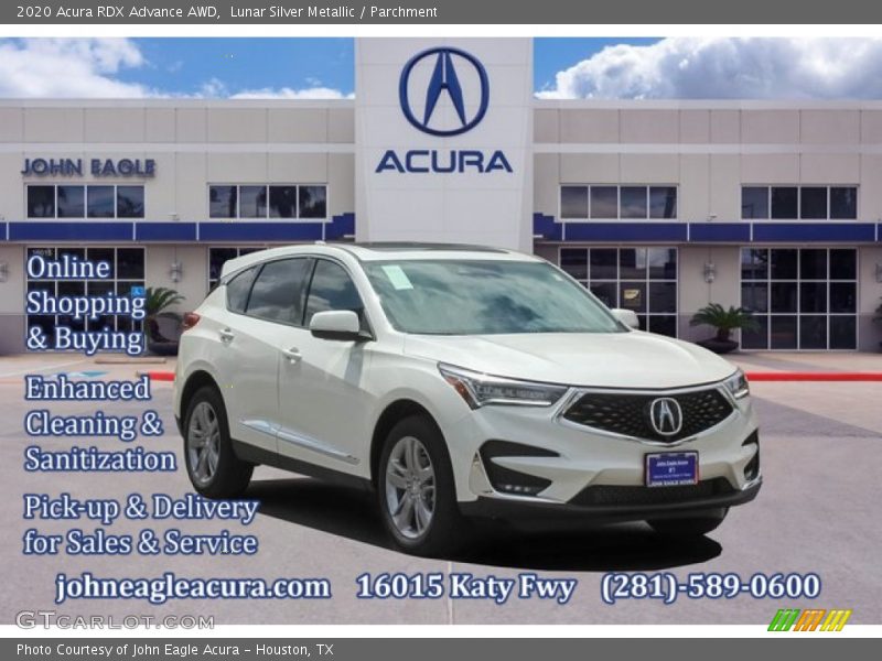 Lunar Silver Metallic / Parchment 2020 Acura RDX Advance AWD