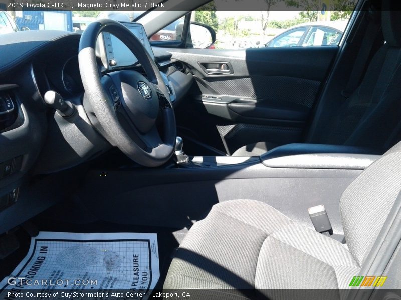 Magnetic Gray Metallic / Black 2019 Toyota C-HR LE