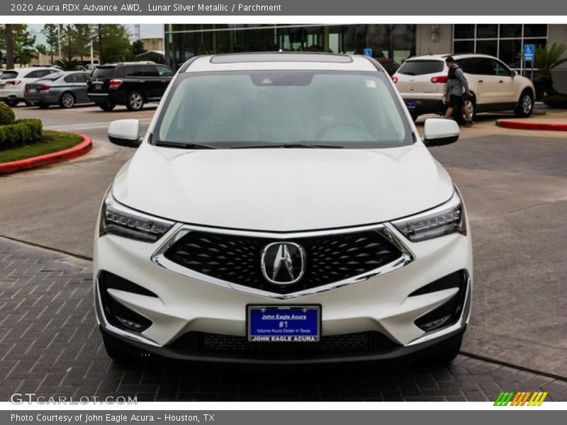 Lunar Silver Metallic / Parchment 2020 Acura RDX Advance AWD