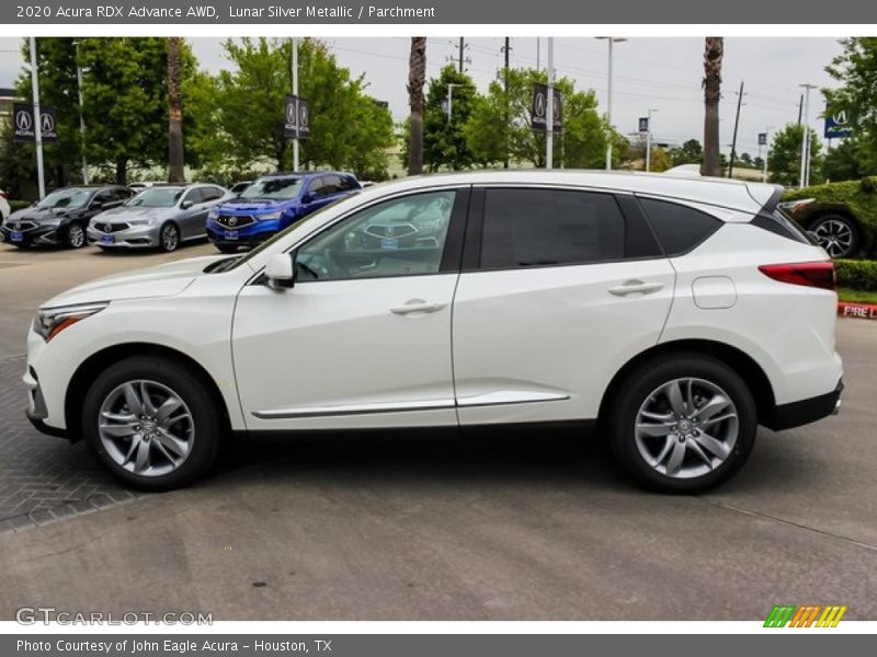 Lunar Silver Metallic / Parchment 2020 Acura RDX Advance AWD