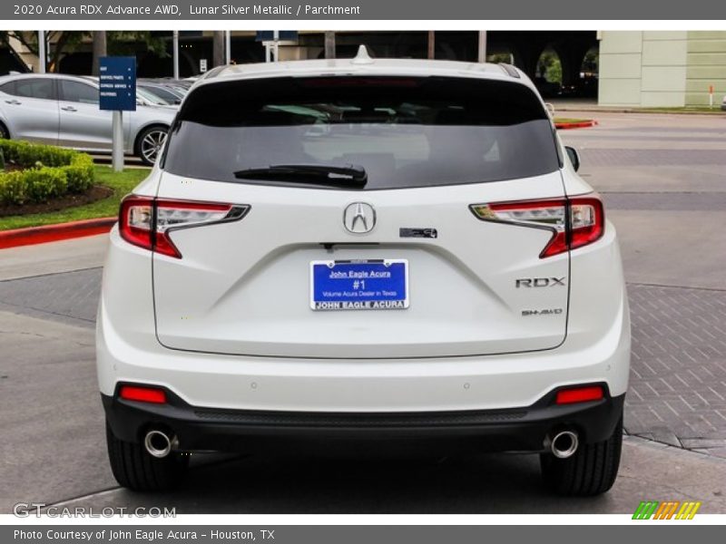 Lunar Silver Metallic / Parchment 2020 Acura RDX Advance AWD