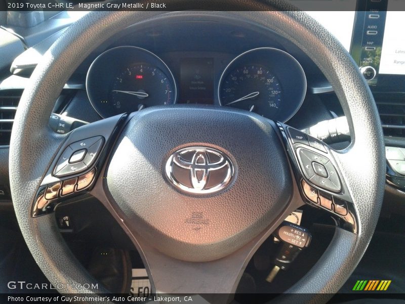 Magnetic Gray Metallic / Black 2019 Toyota C-HR LE
