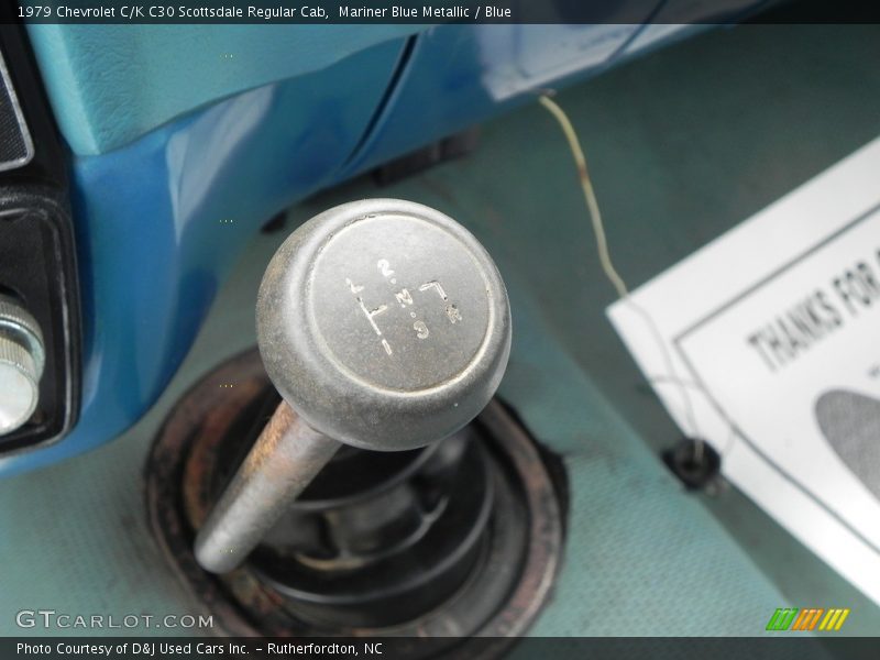  1979 C/K C30 Scottsdale Regular Cab 4 Speed Manual Shifter