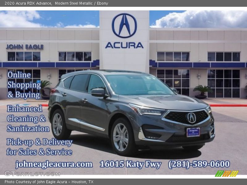 Modern Steel Metallic / Ebony 2020 Acura RDX Advance