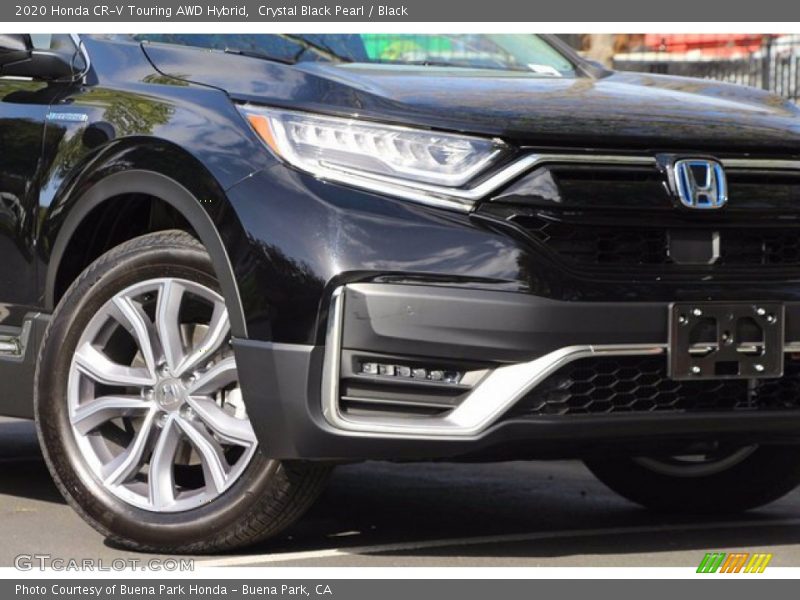 Crystal Black Pearl / Black 2020 Honda CR-V Touring AWD Hybrid