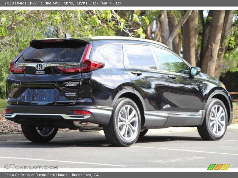 Crystal Black Pearl / Black 2020 Honda CR-V Touring AWD Hybrid