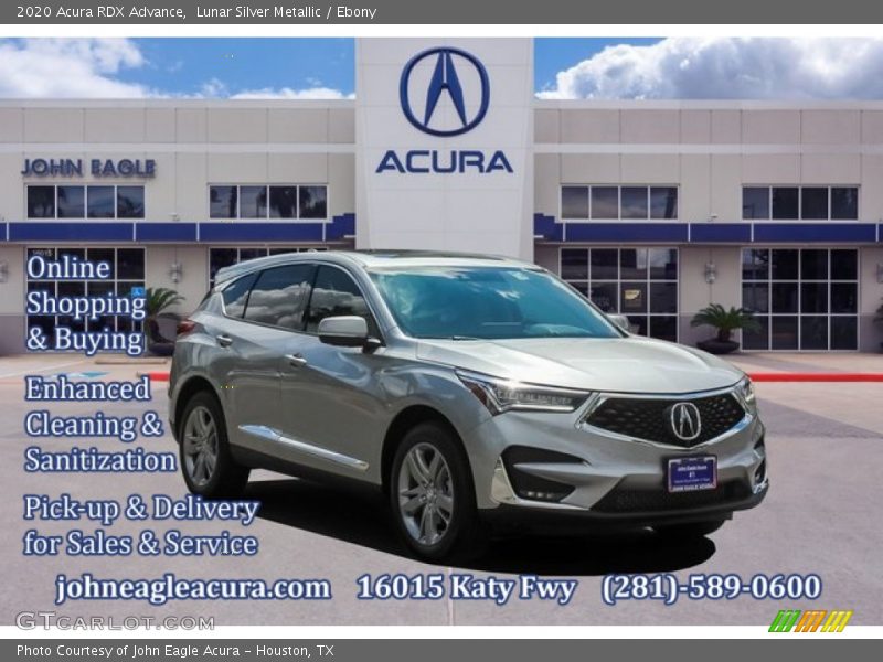 Lunar Silver Metallic / Ebony 2020 Acura RDX Advance
