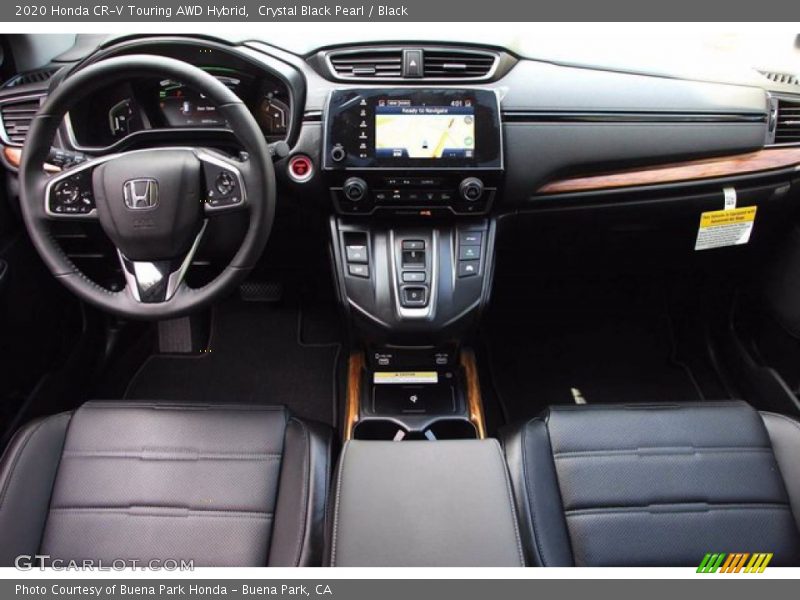 Dashboard of 2020 CR-V Touring AWD Hybrid
