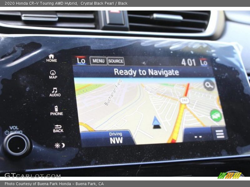 Crystal Black Pearl / Black 2020 Honda CR-V Touring AWD Hybrid