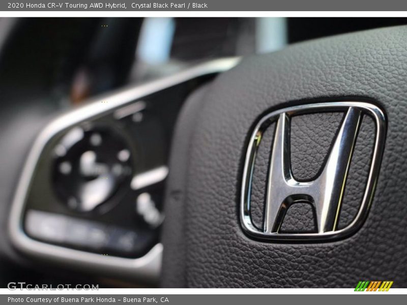 Crystal Black Pearl / Black 2020 Honda CR-V Touring AWD Hybrid