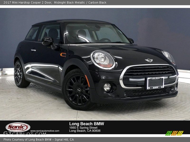 Midnight Black Metallic / Carbon Black 2017 Mini Hardtop Cooper 2 Door