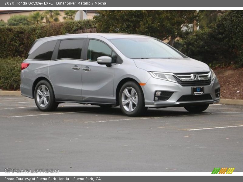Lunar Silver Metallic / Mocha 2020 Honda Odyssey EX-L