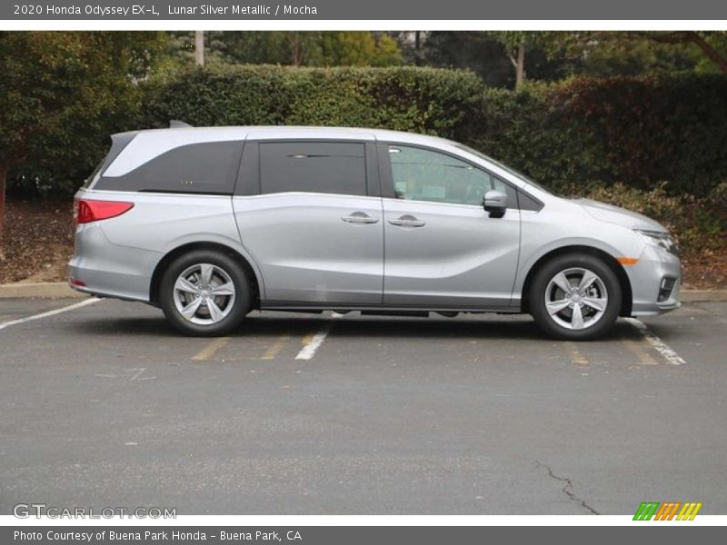 Lunar Silver Metallic / Mocha 2020 Honda Odyssey EX-L