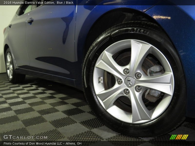 Blue / Black 2016 Hyundai Elantra Value Edition