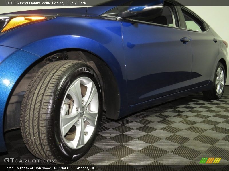 Blue / Black 2016 Hyundai Elantra Value Edition