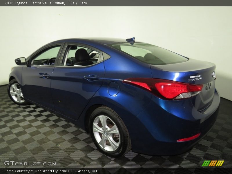 Blue / Black 2016 Hyundai Elantra Value Edition