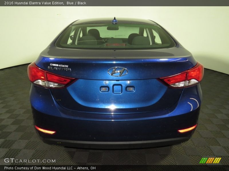 Blue / Black 2016 Hyundai Elantra Value Edition