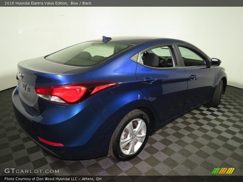 Blue / Black 2016 Hyundai Elantra Value Edition