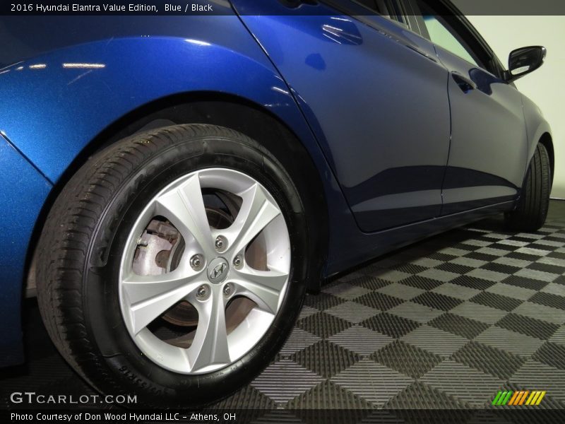 Blue / Black 2016 Hyundai Elantra Value Edition