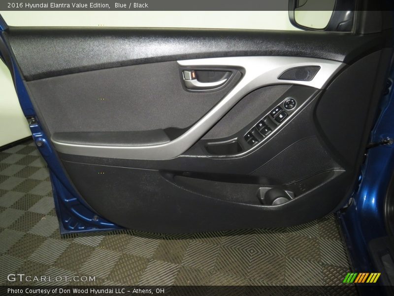 Blue / Black 2016 Hyundai Elantra Value Edition