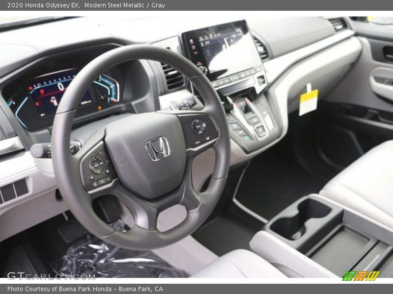 Modern Steel Metallic / Gray 2020 Honda Odyssey EX