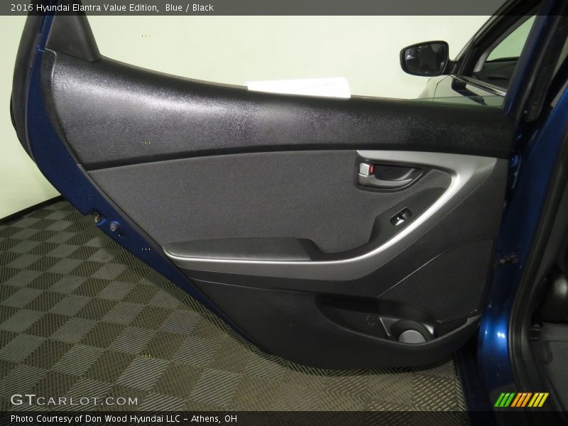 Blue / Black 2016 Hyundai Elantra Value Edition