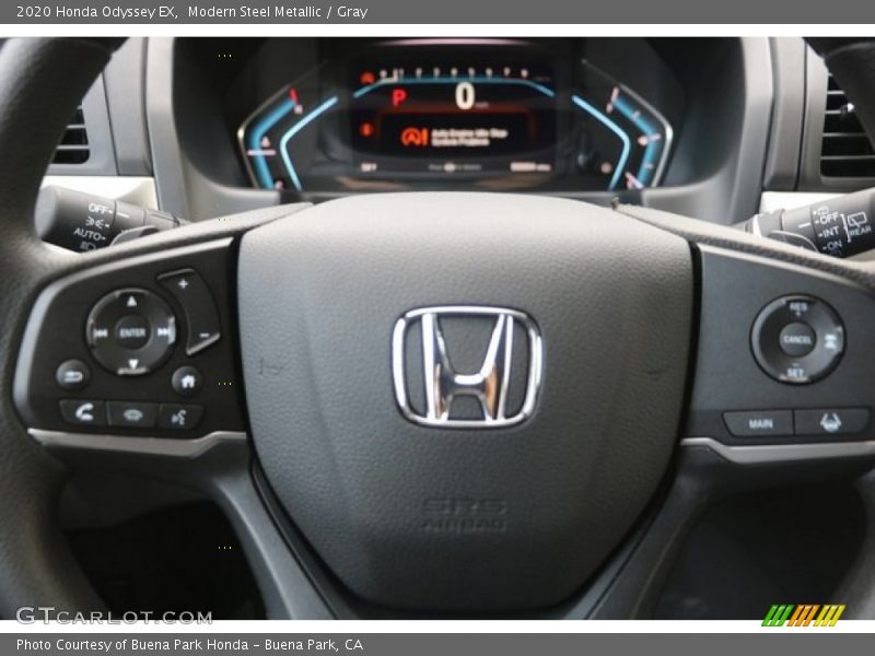 Modern Steel Metallic / Gray 2020 Honda Odyssey EX