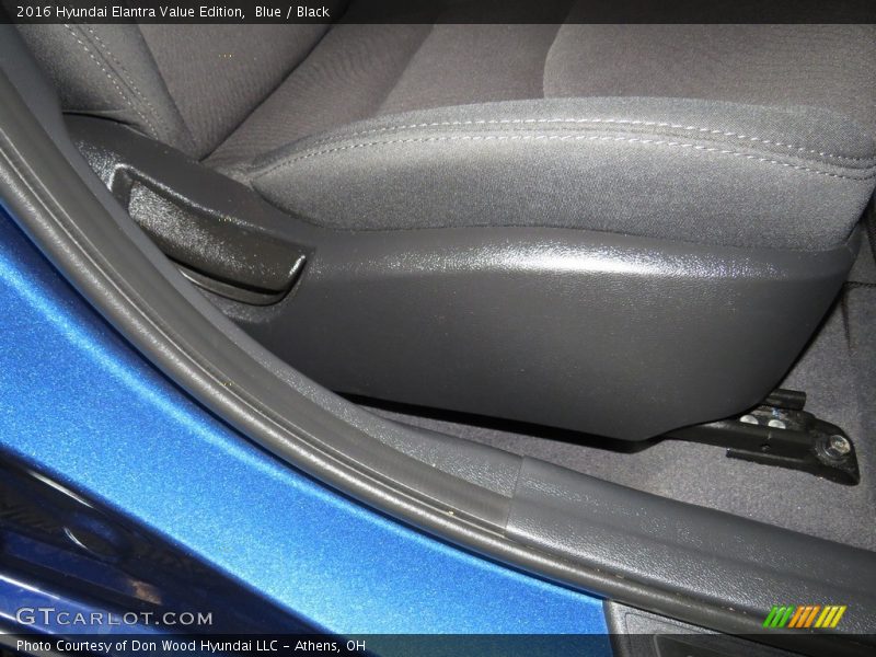Blue / Black 2016 Hyundai Elantra Value Edition