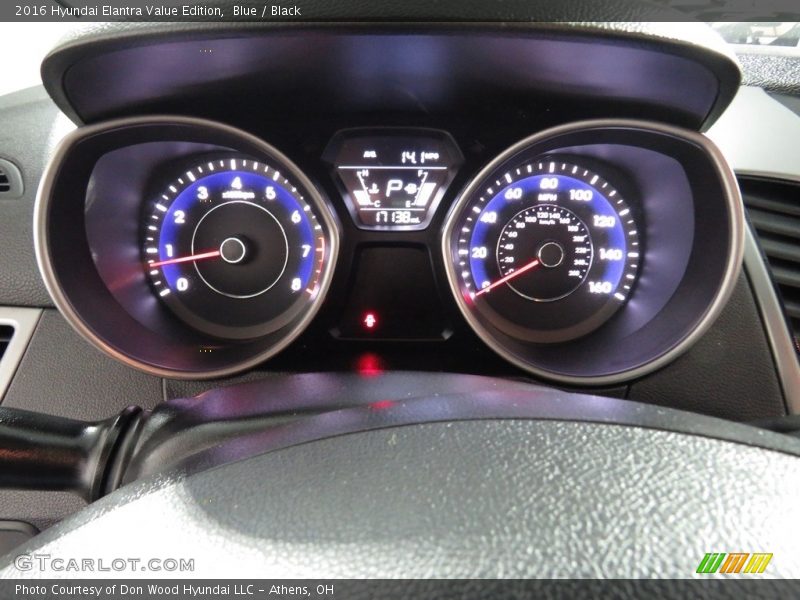 Blue / Black 2016 Hyundai Elantra Value Edition