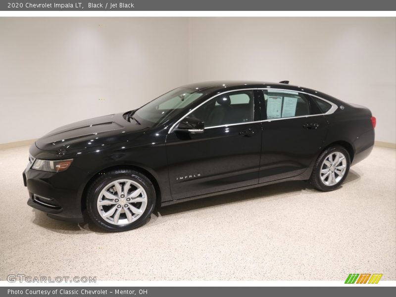 Black / Jet Black 2020 Chevrolet Impala LT