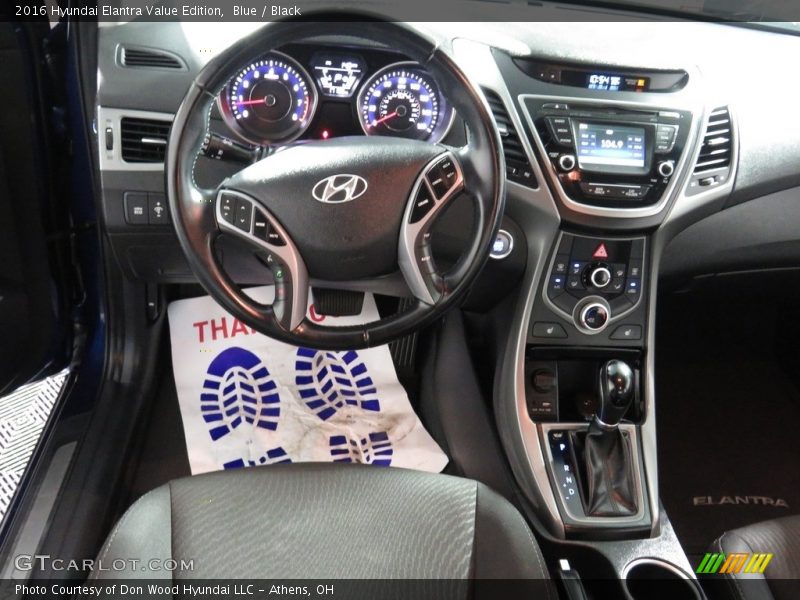 Blue / Black 2016 Hyundai Elantra Value Edition