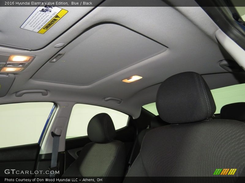 Blue / Black 2016 Hyundai Elantra Value Edition