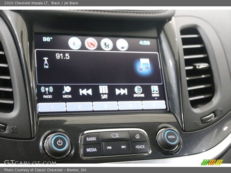 Black / Jet Black 2020 Chevrolet Impala LT