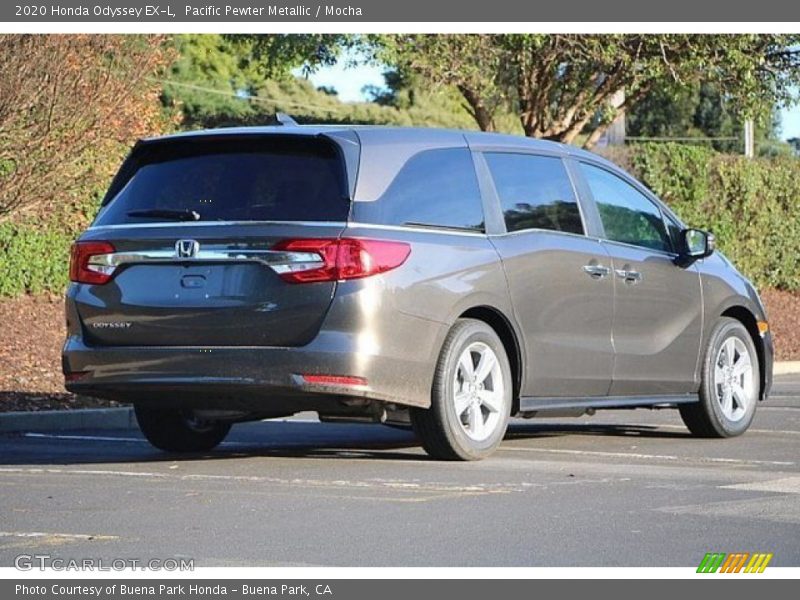 Pacific Pewter Metallic / Mocha 2020 Honda Odyssey EX-L