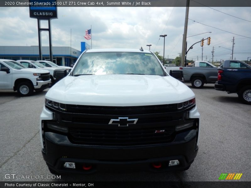 Summit White / Jet Black 2020 Chevrolet Silverado 1500 LT Z71 Crew Cab 4x4