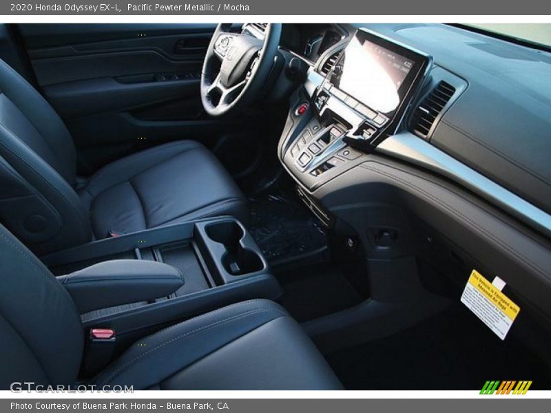 Pacific Pewter Metallic / Mocha 2020 Honda Odyssey EX-L