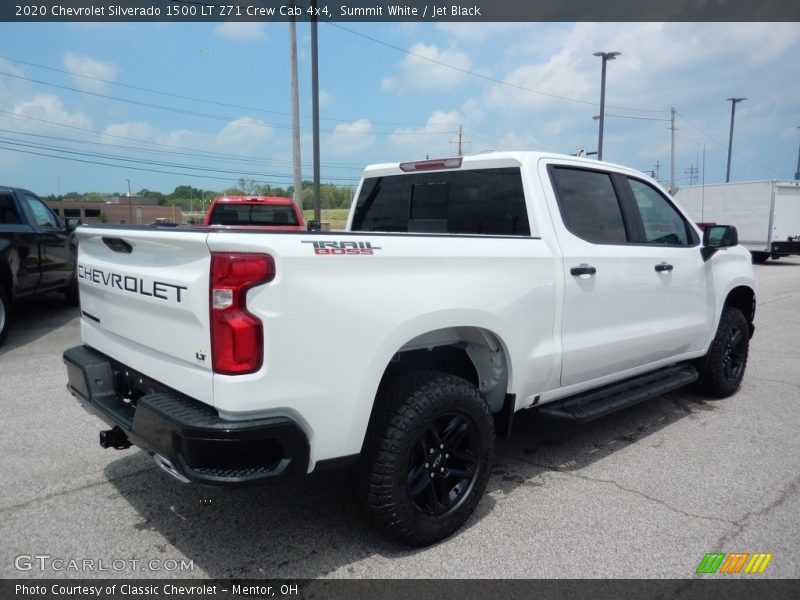 Summit White / Jet Black 2020 Chevrolet Silverado 1500 LT Z71 Crew Cab 4x4