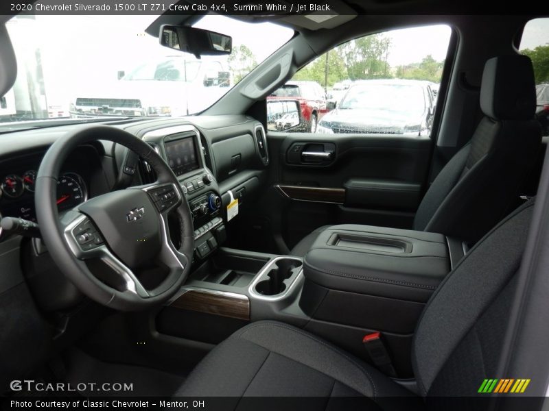 Summit White / Jet Black 2020 Chevrolet Silverado 1500 LT Z71 Crew Cab 4x4