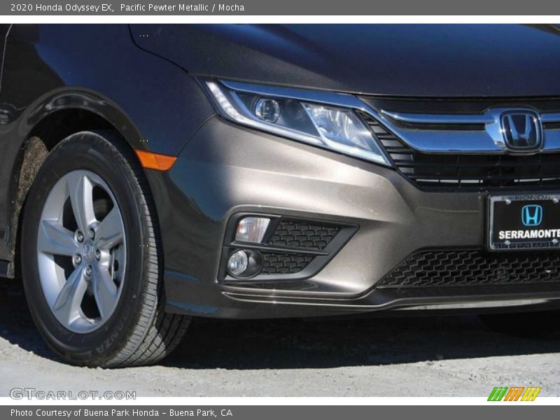 Pacific Pewter Metallic / Mocha 2020 Honda Odyssey EX
