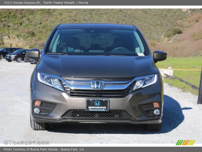 Pacific Pewter Metallic / Mocha 2020 Honda Odyssey EX