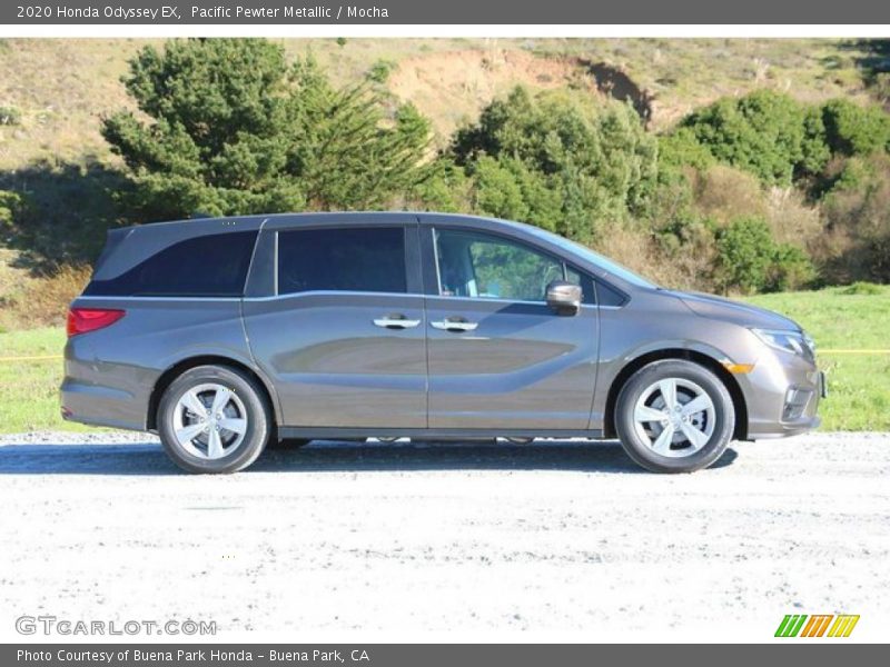 Pacific Pewter Metallic / Mocha 2020 Honda Odyssey EX